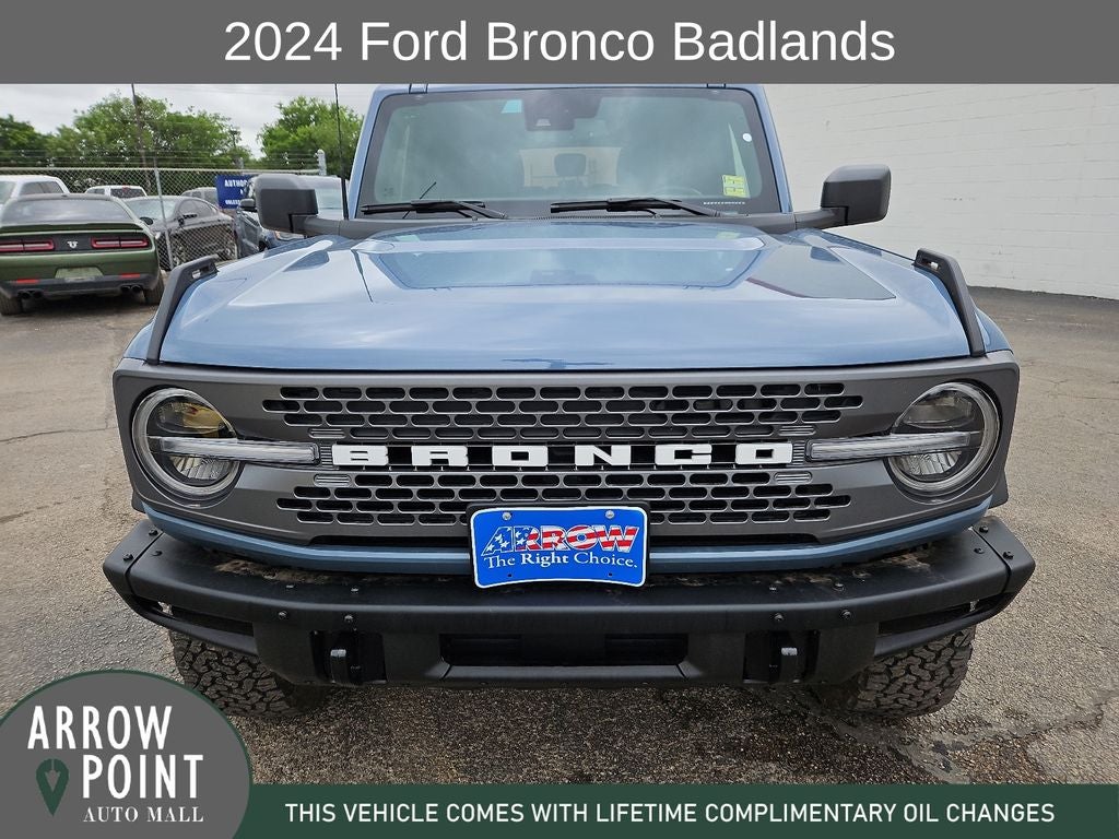 2024 Ford Bronco — rear three-quarter view