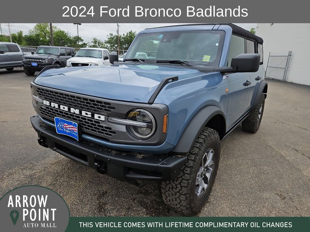2024 Ford Bronco — interior view